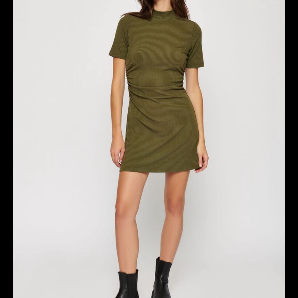 Dynamite Green Bodycon Mini Dress